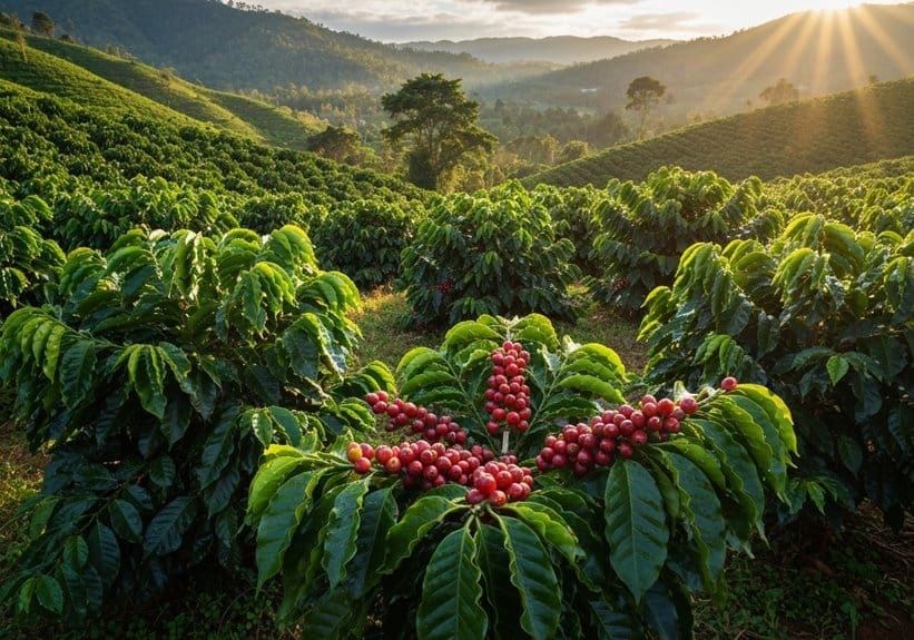 successful coffee growing conditions