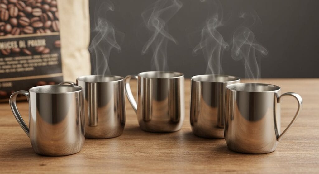 top stainless steel espresso