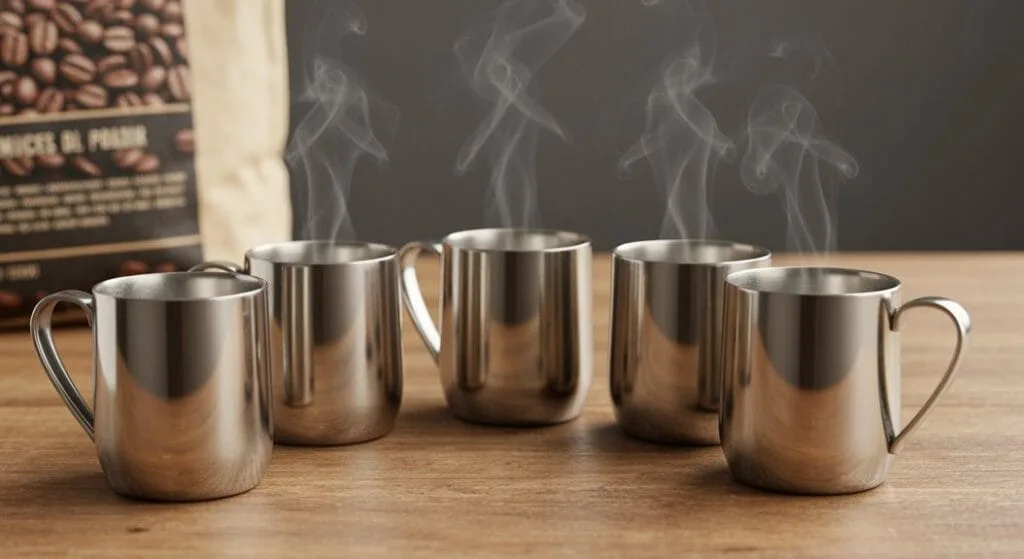 top stainless steel espresso