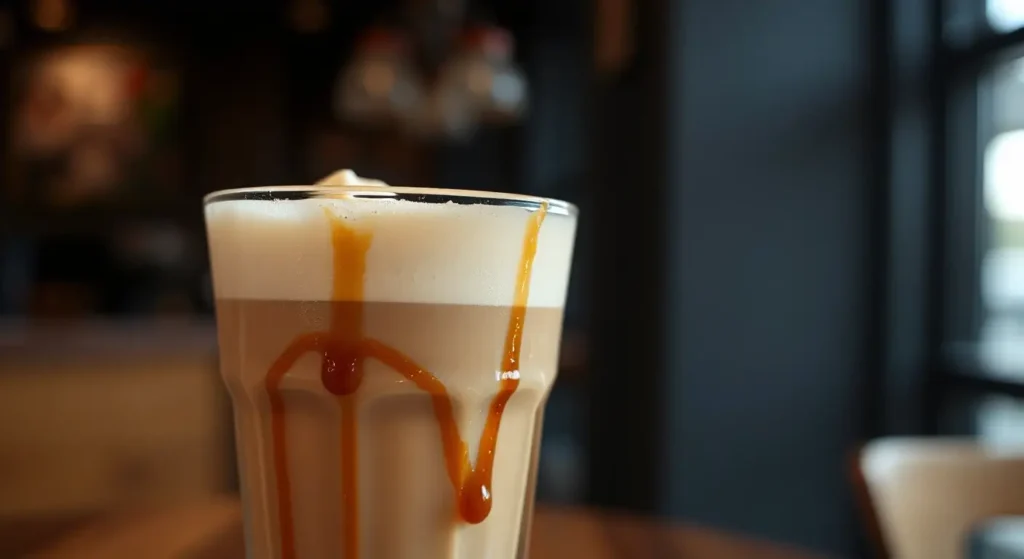 Grande caramel macchiato calories in Starbucks grande size with nutrition facts and skinny options