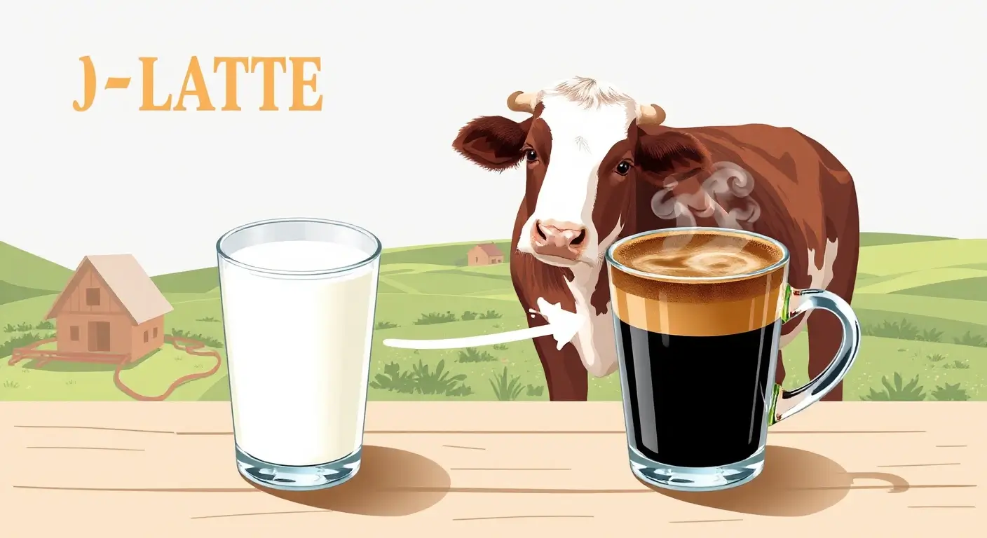 The Italian Roots of Latte illustration