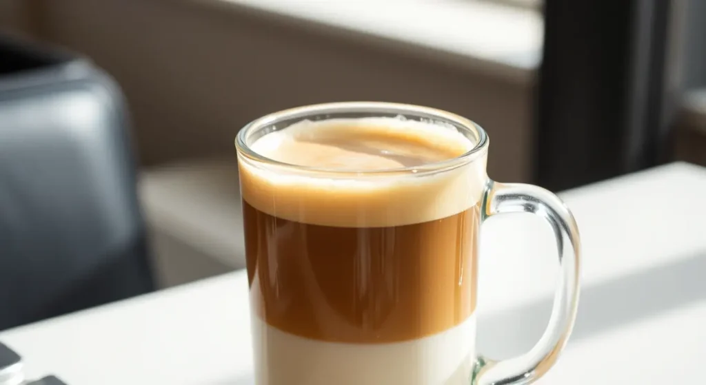 Latte Meaning Revealed: Coffee Expert Shares Milk‑Heavy Secrets 8 latte meaning illustrated in creamy milk-heavy cafe latte coffee with frothed milk