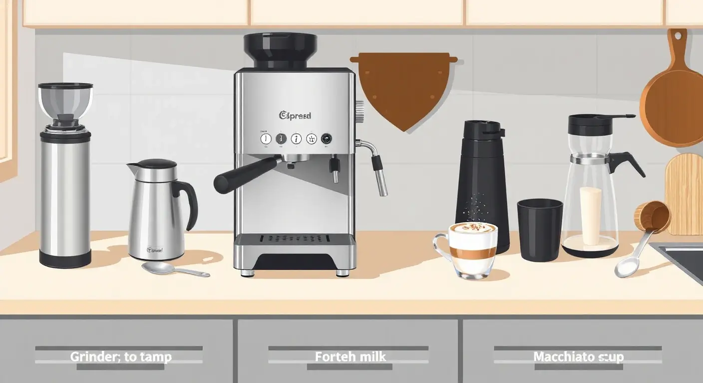 Mastering latte and macchiato at home