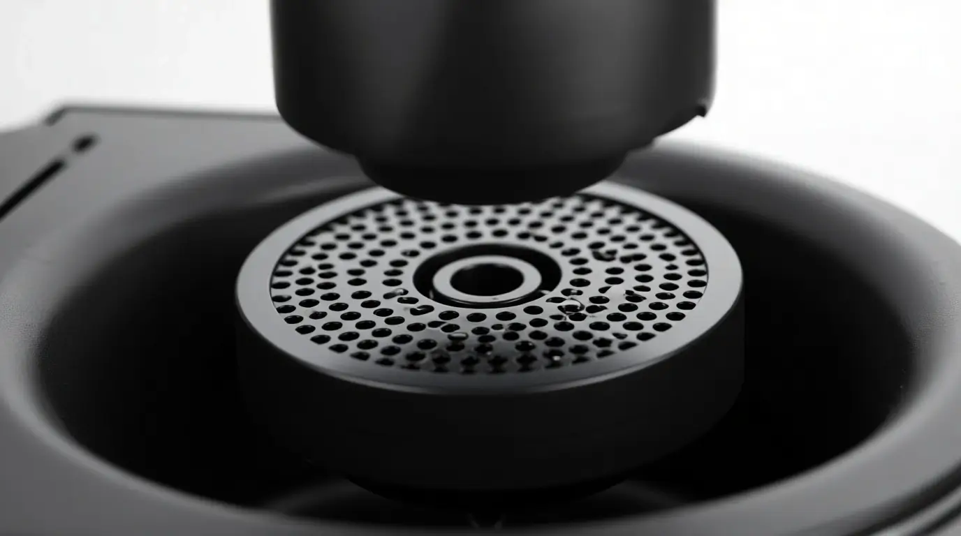 coffee maker showerhead water distribution