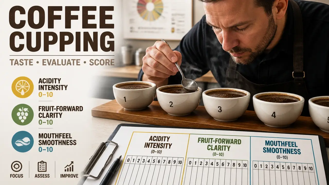 coffee cupping flavor scoring dimensions