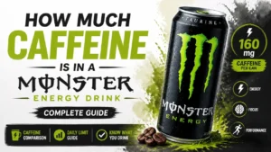 Caffeine trong Monster Energy so với Cà phê: Sự thật đằng sau những con số 9 Đồ họa 3D hiển thị các mức caffeine bên trong một lon Monster Energy.