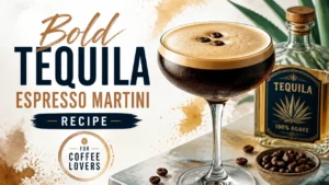 Công Thức Tequila Espresso Martini Đậm Đà Cho Tín Đồ Cà Phê