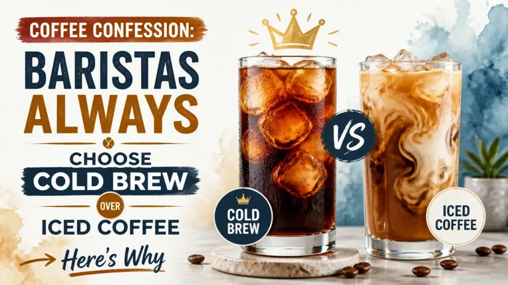 Featured image for Coffee Confession: Baristas Always Choose Cold Brew Over Iced Coffee – Here’s Why