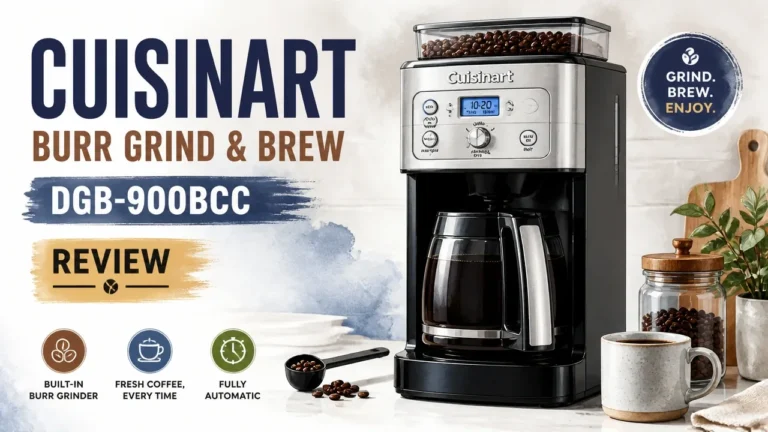 Featured image for Cuisinart Burr Grind & Brew DGB-900BCC Review