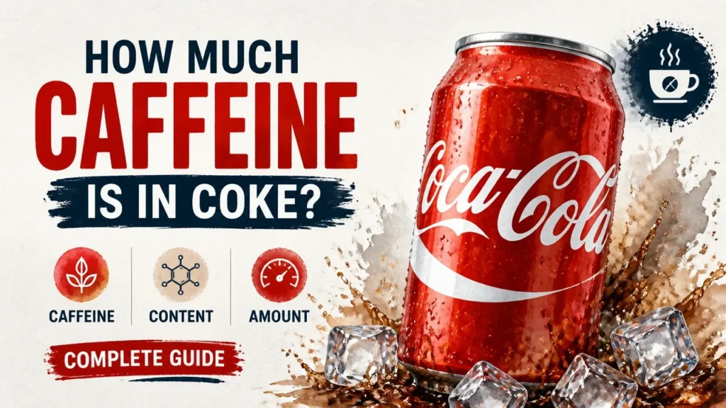 Featured image for How Much Caffeine Is in Coke: Complete Guide to Coca-Cola Caffeine Content