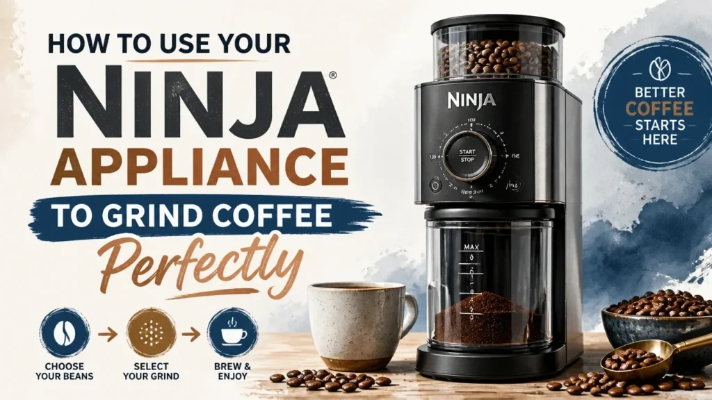 Featured image for How to Use Your Ninja Appliance to Grind Coffee Perfectly