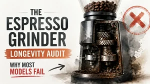 Featured image for The Espresso Grinder Longevity Audit: Why Most Models Fail