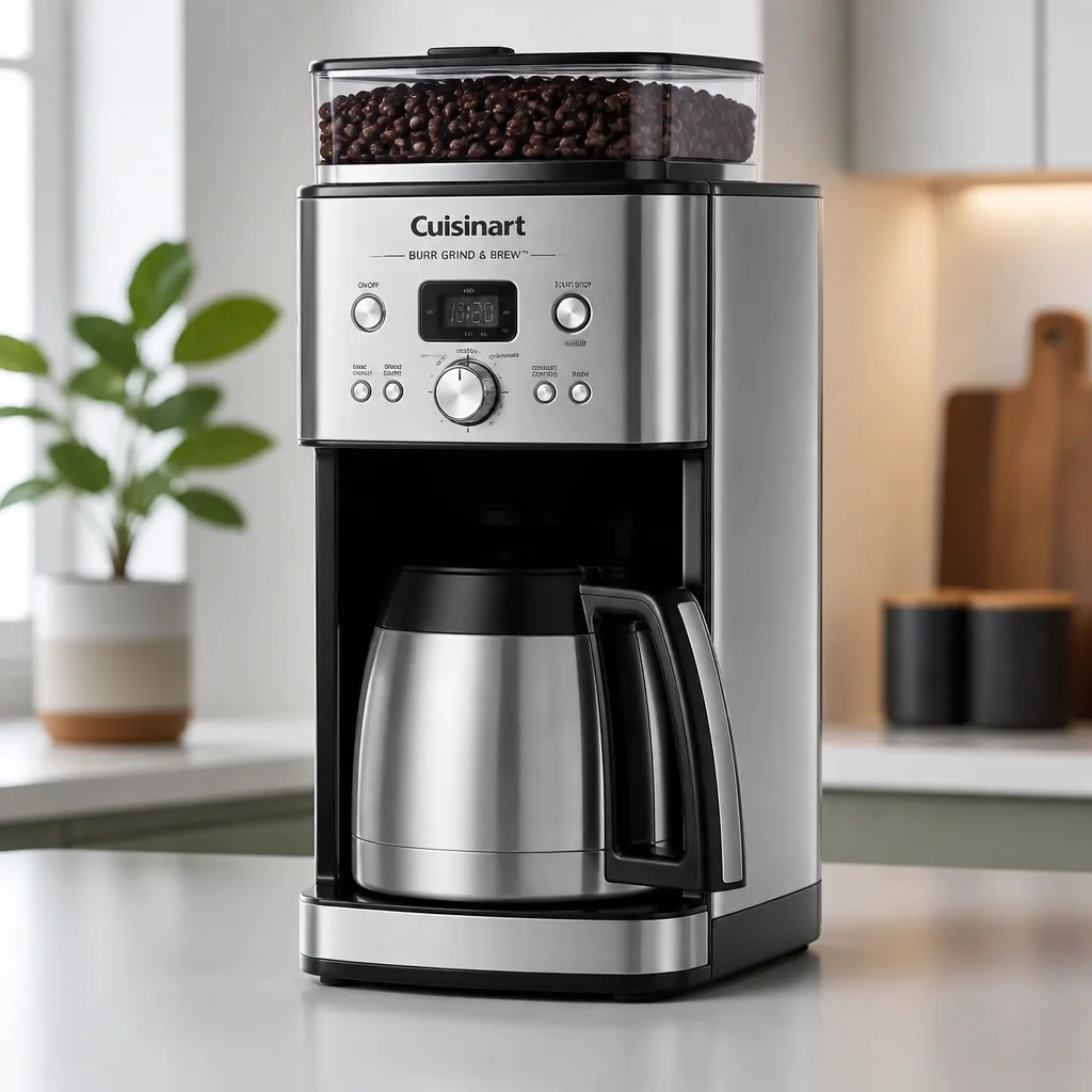 Macro photograph for Cuisinart Burr Grind & Brew DGB-900BCC Review