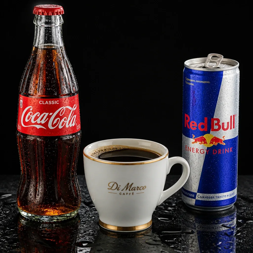 Macro photograph for How Much Caffeine Is in Coke: Complete Guide to Coca-Cola Caffeine Content