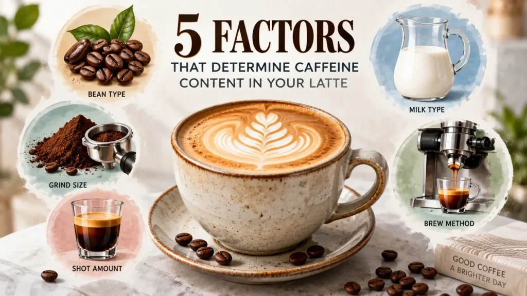 Featured image for 5 Factors That Determine Caffeine Content in Your Latte