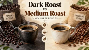 Featured image for Dark Roast Vs Medium Roast Coffee – 3 Key Differences
