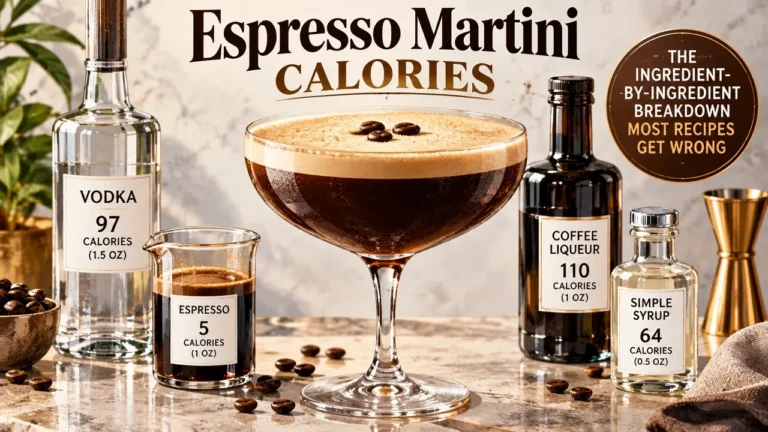 Featured image for Espresso Martini Calories: The Ingredient-by-Ingredient Breakdown Most Recipes Get Wrong