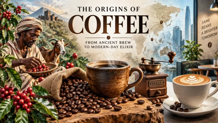 Featured image for Exploring origins of Coffee: From Ancient Brew to Modern-Day Elixir
