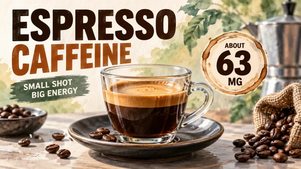 Featured image for How Much Caffeine in a Shot of Espresso (mg)