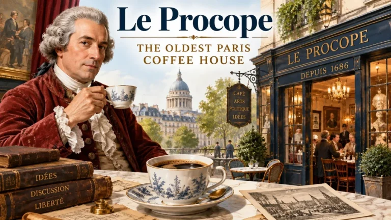 Featured image for Le Procope: The OLDEST PARIS COFFEE HOUSE AND Legacy of Francesco Procopio dei Coltelli