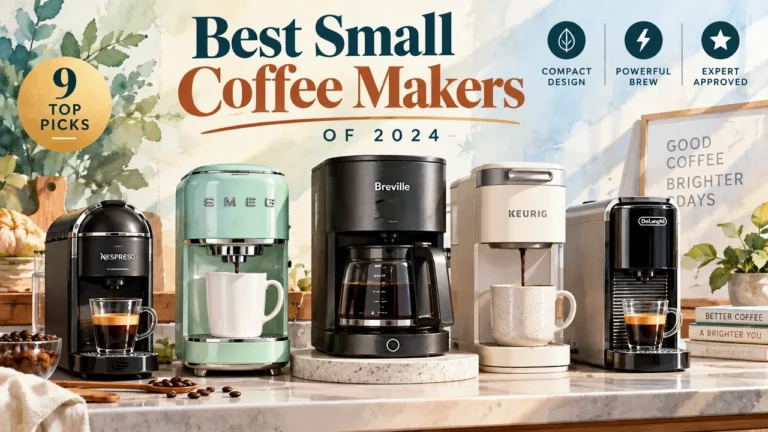 The 9 Best Small Coffee Makers: Compact Picks That Actually Fit Your Counter and Your Cup 16 Featured image for The 9 Best Small Coffee Makers of 2024 – Compact, Powerful & Expert-Approved